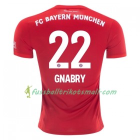 Fußballtrikots FC Bayern München Serge Gnabry 22 2019-2020 Kurzarm Heimtrikotsatz kaufen